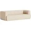 Hay - Canapé 3 places ou + Quilton - Beige - Mousse PU - Designer Nipa...