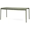 Table à manger d'extérieur en métal olive 170x90cm Palissade - HAY