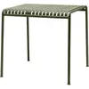 Table à manger d'extérieur en métal olive 82,5x90cm Palissade - HAY