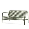 Canapé de jardin en métal anthracite Palissade - HAY