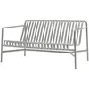 Canapé de jardin en métal gris Palissade - HAY