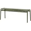 Banc de jardin en métal olive Palissade - HAY