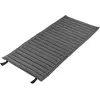 Coussin de fauteuil matelassé anthracite Palissade - HAY