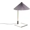 Lampe à poser - HAY - Matin - LED - Coton - Métal - H52cm Lavande