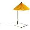 Hay MATIN LARGE-Lampe à poser LED Coton/Métal H52cm Jaune