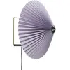 Hay MATIN LARGE-Applique murale LED avec Câble Coton/Métal L38cm