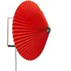 Hay MATIN LARGE-Applique murale LED avec Câble Coton/Métal L38cm