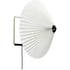 Hay MATIN LARGE-Applique murale LED avec Câble Coton/Métal L38cm