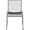 Chaise en métal noir Hee - HAY