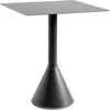 Table cone carrée anthracite Palissade - HAY