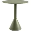 Hay - Table ronde Palissade - Vert - Béton teinté - Designer Ronan & E...