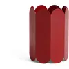 Hay - Vase Arcs - Rouge - Acier inoxydable - Designer Muller Van Sever...