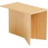 Table basse oblong en chêne naturel Slit - HAY