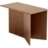Table basse oblong en noyer Slit - HAY