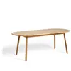 Table rectangulaire Triangle Leg  - 200 x 85 cm - chêne huilé Hay