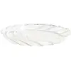 Hay - Assiette à mignardises Spin - Transparent - Verre borosilicaté