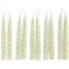 Hay - Bougies Mini Swirl set de 10 - vert clair - Vert