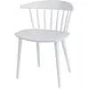 Hay - Chaise FDB Collection - Blanc - Hêtre massif teinté - Designer Jorgen Baekmark