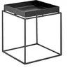 Hay - Table d'appoint Tray - Noir - Acier laqué - Designer Hay Studio