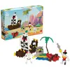 Kontiki Plus-Plus - Pirates Boîte de 360 Pièces Jeux de Construction Basic, PP3729