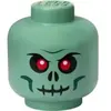 Lego Rangements Lego - Grande Tête De Rangement - Squelette Vert - 5007889