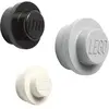 LEGO Set de Crochets muraux (Blanc, Noir, Gris) Taille Unique