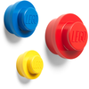 Lego Lego - Ensemble De Cintres Muraux Jaune, Bleu, Rouge - 4016