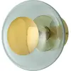 Ebb & Flow HORIZON SURFACE-Applique murale Verre soufflé Ø21cm Vert
