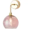 EBB & FLOW Rowan applique or abat-jour rosé-brun