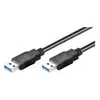 MicroConnect USB 3.0 câble 1m Noir