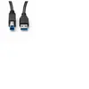 Microconnect USB3.0AB3B câble USB 3 m USB A USB B Noir