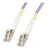 Câble réseau Microconnect FIB440410P - 10 m - LC-PC - Violet