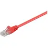 Eet nordic MicroConnect - Câble réseau - RJ-45 (M) pour RJ-45 (M) - 15 m - UTP - CAT 5e - rouge