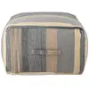 Sesto Pouf Bleu Laine - Bloomingville