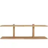 Etagère murale en bois d'hévéa naturel 120cm Dalip - Bloomingville