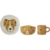 Set vaisselle bébé grès Bloomingville Fenix set de 3 Bloomingville