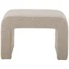 Bloomingville - Pouf Bobbie - Beige - Tissu bouclé