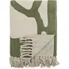Bloomingville - Plaid Dalmine - Vert - Coton recyclé