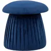 Bloomingville - Pouf en polyester recyclé Roberta  Bleu taille unique