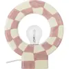 Bloomingville Lampe de table Vialini rose - 82063045