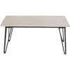 Bloomingville Table basse Mundo gris 90x42x60cm