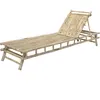 Bloomingville Méridienne Sole en bambou naturel