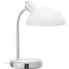 Bloomingville Lampe de table en métal blanc