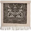 Bloomingville Tapis en coton - noir