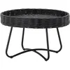 Bloomingville Table basse en rotin Hattie - noir