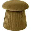 Roberta Pouf Marron Polyester - Bloomingville