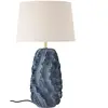 Bloomingville Lampe de table Natika - bleu