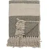 Plaid coton recyclé franges Bloomingville Fidan Bloomingville