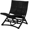 Chaise longue Baz en rotin noir - Bloomingville