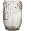 Bloomingville Vase en verre brun H22.50cm